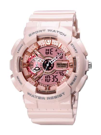 Skmei Women Dial
                          & Straps Analogue and Digital Chronograph
                          Watch 1688PK