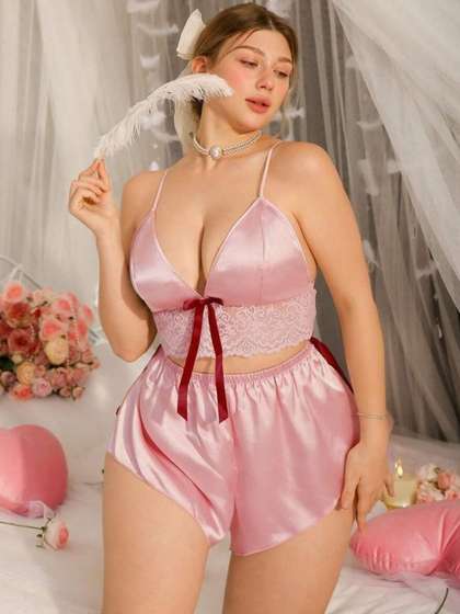 UDHATIKRAMAN Satin
                          Baby Doll