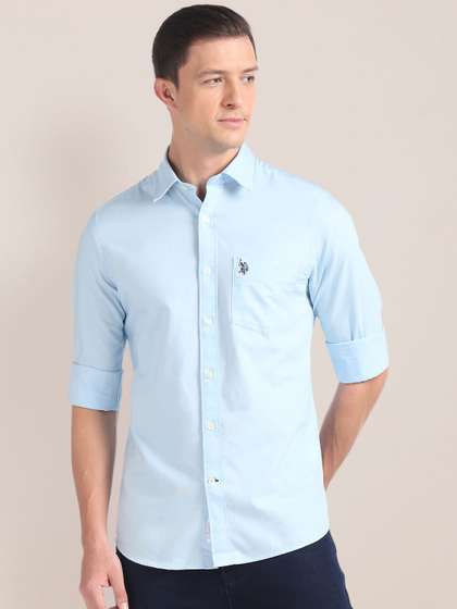 U.S. Polo Assn.
                        Tailored Fit Pure Cotton Casual Shirt