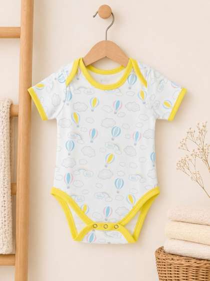 BabyZone Infants Printed
                    Cotton Bodysuits