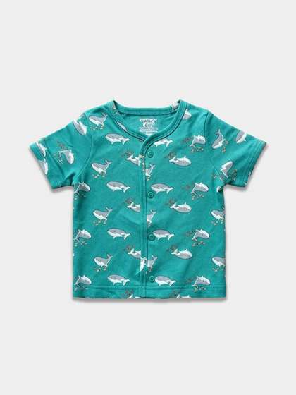 Carter's Whale Printed
                    Organic Cotton Jhabla