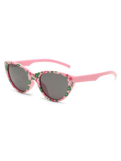 Stoln Girls Black Lens
                    & Pink Oval Sunglasses with UV Protected Lens