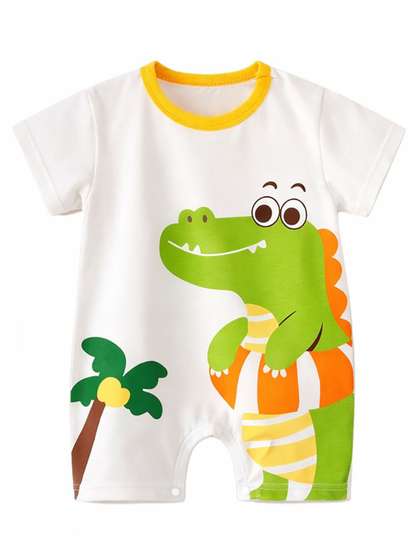 Bold N Elegant Infants
                    Printed Cotton Rompers