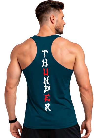 3Colors Printed Gym
                        Vest