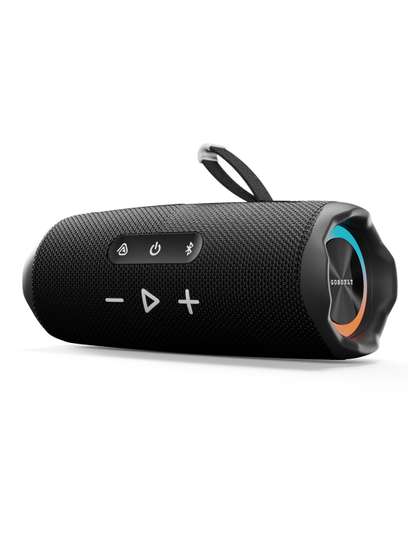 GOBOULT Groove 14W,
                        Dual Drivers, RGB LED, TWS Node (Black, Stereo
                        Channel)