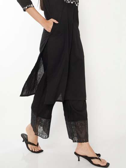 max Women
                        Embellished Ethnic Palazzos