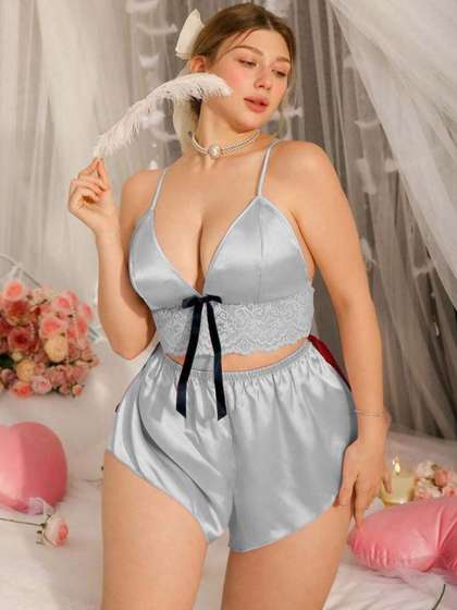UDHATIKRAMAN Satin
                        Baby Doll