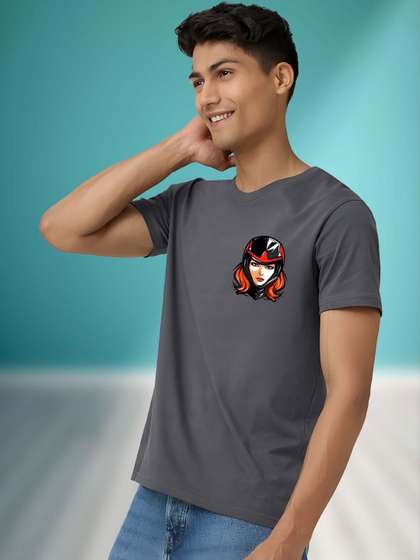 THE BEETLE HOUSE
                          Men Printed T-shirt