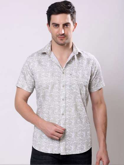 Stylox Men Floral
                        Printed Casual Shirt