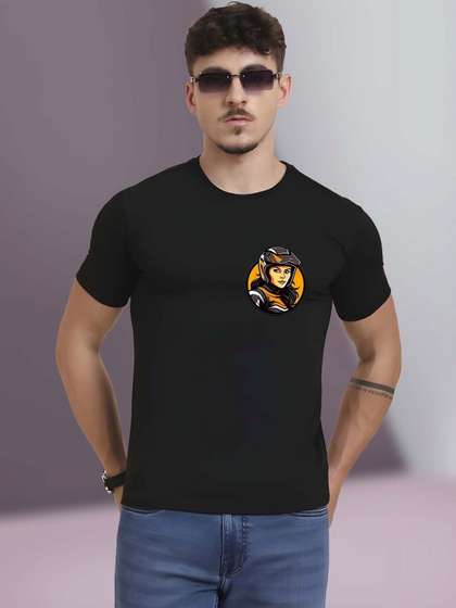 THE BEETLE HOUSE
                          Men Printed T-shirt