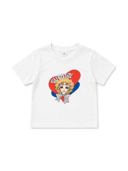 YK Girls Printed
                    T-shirt