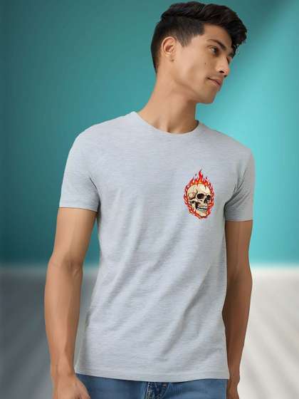 THE BEETLE HOUSE Men
                        Printed T-shirt
