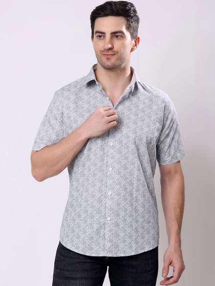 Stylox Men Printed
                        Casual Regular Fit Cotton Shirt