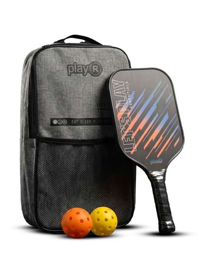 playR 4Pcs Non-Slip
                        Pickleball Paddle With Balls & Bag