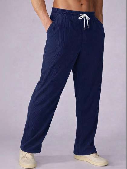 CHROVEL Men Relaxed
                      Fit Track Pants