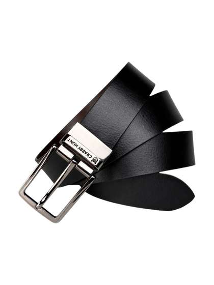 Crabby Hunt Men Leather
                    Reversible Belt