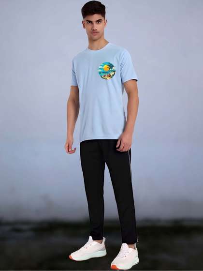 MaverIQ Men
                          Printed Tropical T-shirt