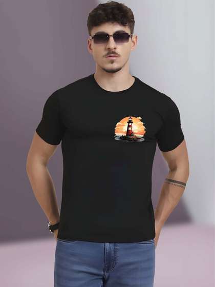 THE BEETLE HOUSE Men
                        Printed T-shirt