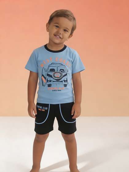 Lil Tomatoes Boys Blue
                    Clothing Set