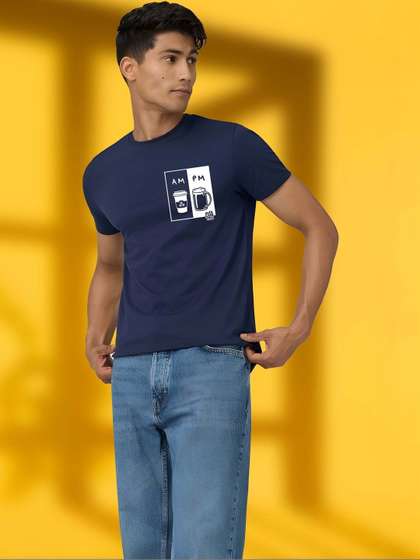 THE BEETLE HOUSE Men
                        Printed T-shirt