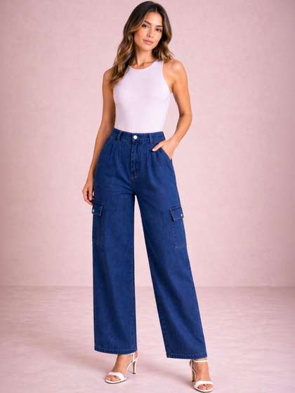 all about you Women
                        Regular Fit Mid-Rise Denim Jeans