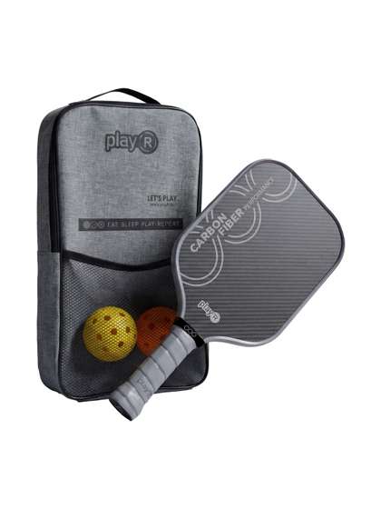 playR 4Pcs Non-Slip
                        Pickleball Paddle With Balls & Bag