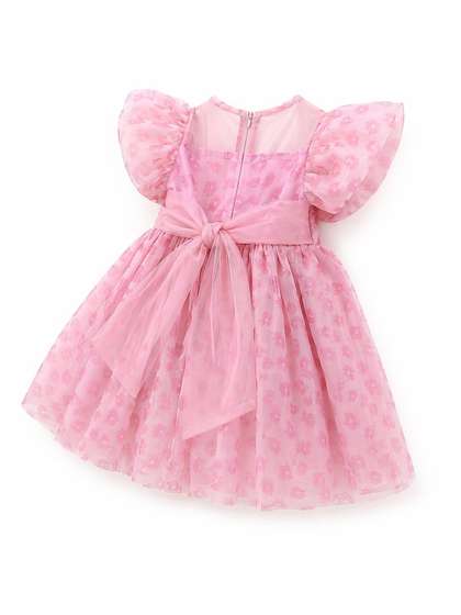YK Floral Fit &
                    Flare Dress