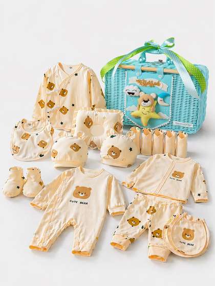 Little Surprise Box Pack
                    Of 25 Bear Baby Gift Hamper With Storage Basket
