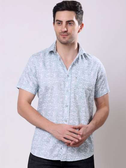 Stylox Men Floral
                        Printed Casual Shirt