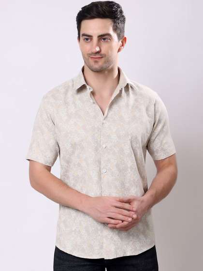 Stylox Men Printed
                        Casual Regular Fit Cotton Shirt