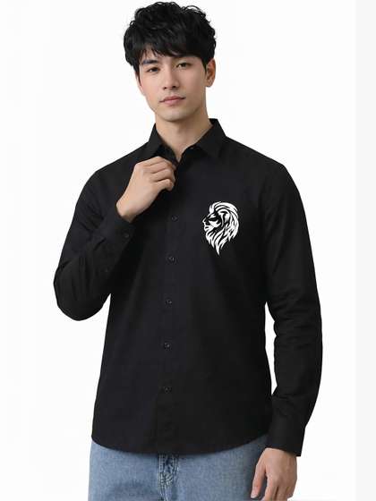 SZN Men Printed
                          Casual Shirt