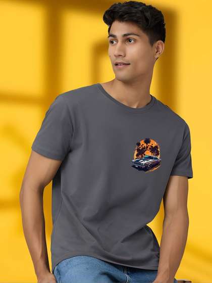 THE BEETLE HOUSE Men
                        Printed T-shirt