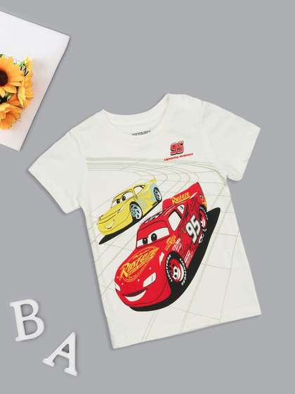 Pantaloons Baby Boys
                    Cars T-shirt