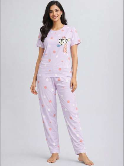 Camey Women Printed
                        Night suit