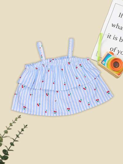 Pantaloons Junior
                      Girls Cotton Tops
