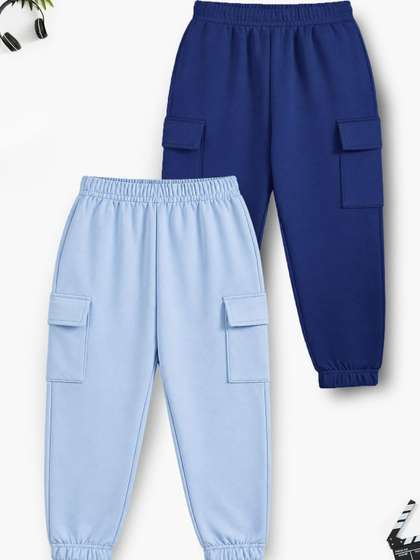 YK X Trampoline Pack of
                    2 Regular Fit Training Joggers