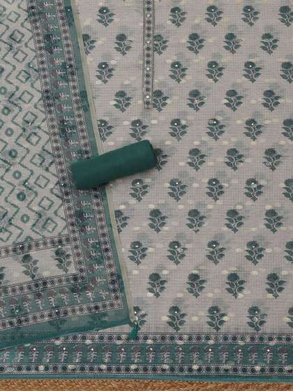 Soch Printed
                        Unstitched Dress Material