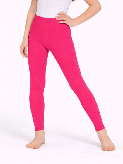 DYCA Girls Ankle Length
                    Cotton Leggings