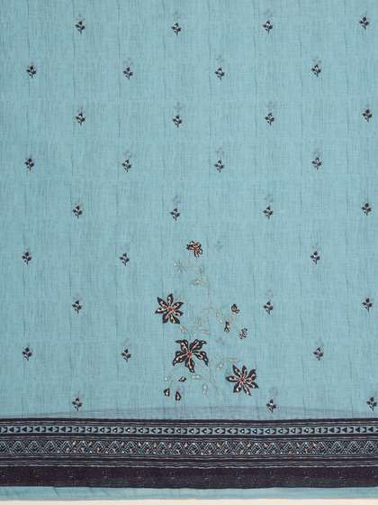Soch Embroidered
                        Pure Cotton Unstitched Dress Material