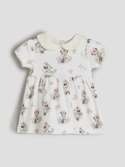 Juniors by Babyshop
                    Print Peter Pan Collar A-Line Dress
