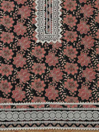 Soch Printed Pure
                        Cotton Unstitched Dress Material