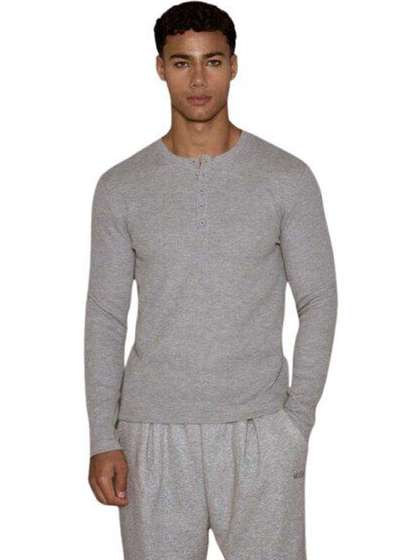 The Modern Soul
                          Men Henley Neck T-shirt