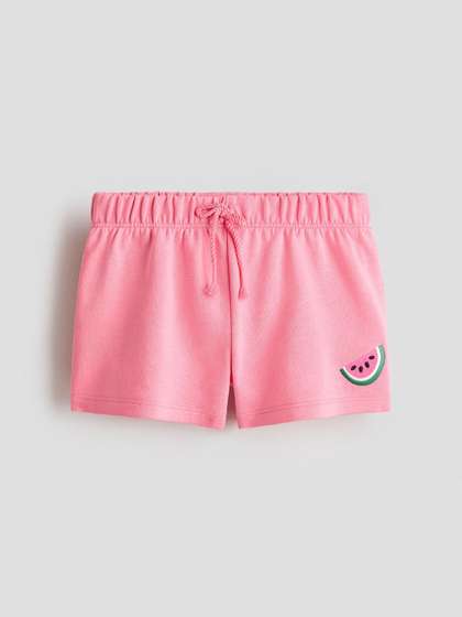 H&M Embroidered
                    Sweatshorts