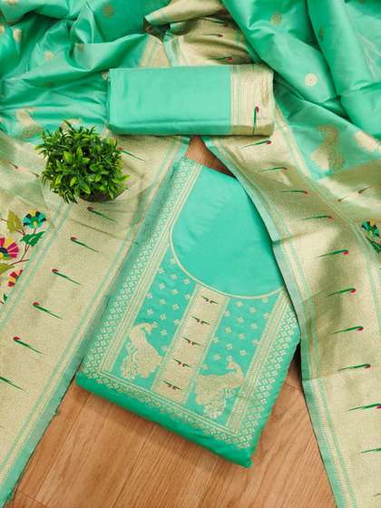 Mitera Unstitched
                        Dress Material