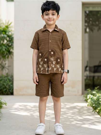 ahhaaaa Boys Shirt with
                    Shorts