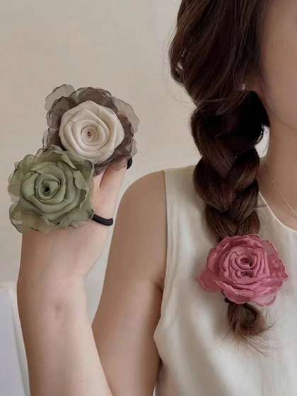 Ziory Girls Set of 3
                      Ponytail Holders