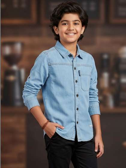 KiddoPanti Boys
                      Comfort Casual Shirt