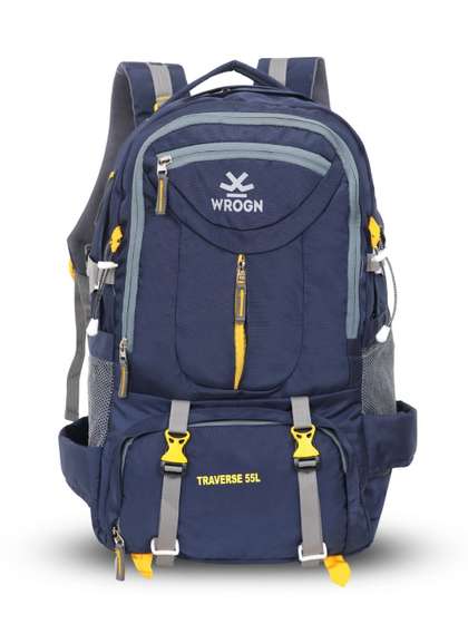 WROGN Unisex Brand
                        Logo Contrast Detail Backpack