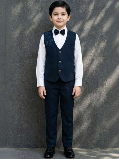 ahhaaaa Self Design
                    Collarless Suits