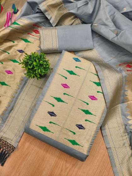 Mitera Unstitched
                          Dress Material